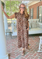 Leopard Midi Dress | Jodifl - Jimberly's Boutique - Olive Branch - Mississippi