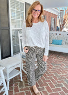 Leopard Print Barrel Jeans | Vervet - Barrel Jeans/Pants - Jimberly's Boutique - Olive Branch - Mississippi