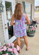 Lizzy Tank Dress - Lavender Paisley (S - 3X) - Casual Dress - Jimberly's Boutique - Olive Branch - Mississippi