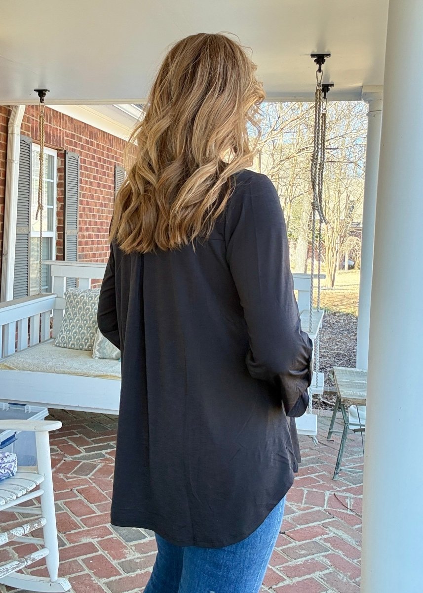 Lizzy Top - Black - Jimberly's Boutique-Olive Branch-Mississippi