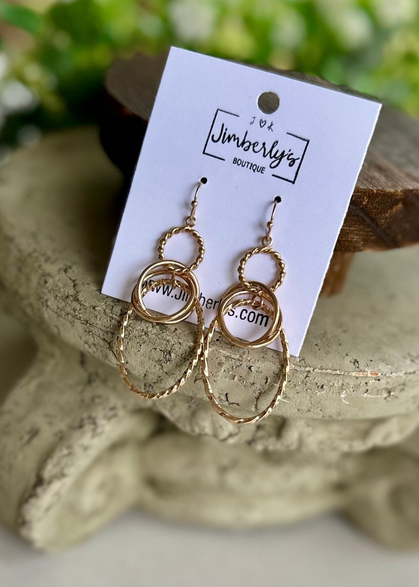 Loop De Loop Earrings - earrings -Jimberly's Boutique-Olive Branch-Mississippi