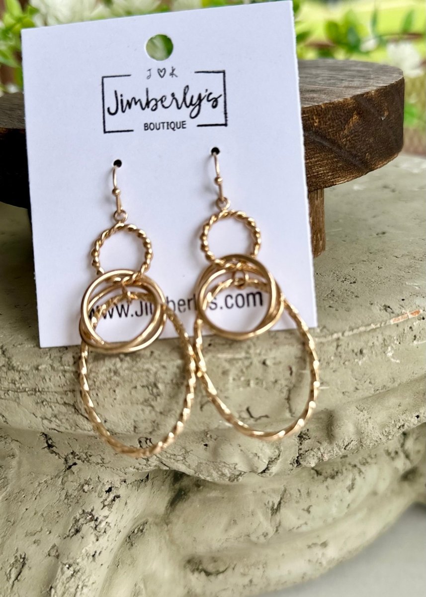 Loop De Loop Earrings - earrings -Jimberly's Boutique-Olive Branch-Mississippi