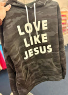 Love Like Jesus Camo Hoodie - Sweatshirt - Jimberly's Boutique - Olive Branch - Mississippi
