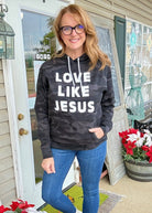 Love Like Jesus Camo Hoodie - Sweatshirt - Jimberly's Boutique - Olive Branch - Mississippi