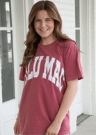 LULU MAC Camo Crimson Tee - LULU MAC Short Sleeve - Jimberly's Boutique - Olive Branch - Mississippi