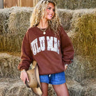 LULU MAC Camo Sweatshirt - Brown - LULU MAC Sweatshirt -Jimberly's Boutique-Olive Branch-Mississippi