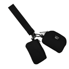 Lulu Mac Double Pouch Wristlets - Black/Black - LULU MAC Wristlet - Jimberly's Boutique - Olive Branch - Mississippi