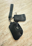 Lulu Mac Double Pouch Wristlets - Black/Black - LULU MAC Wristlet - Jimberly's Boutique - Olive Branch - Mississippi
