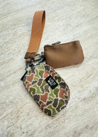 Lulu Mac Double Pouch Wristlets - Dark Camo/Brown - LULU MAC Wristlet - Jimberly's Boutique - Olive Branch - Mississippi