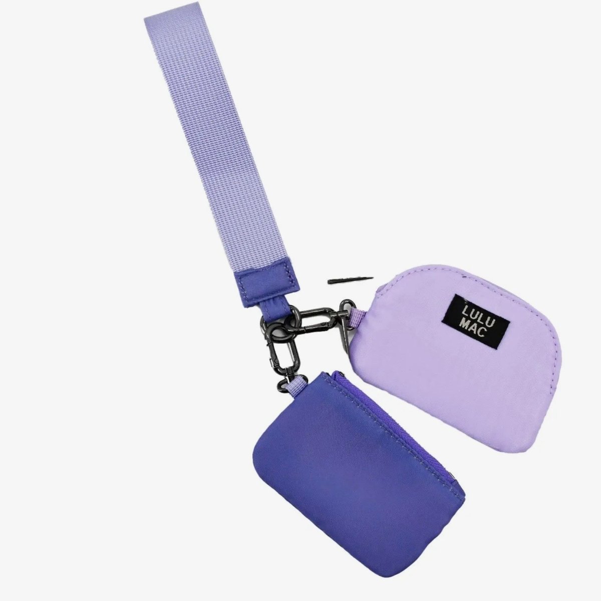 Lulu Mac Double Pouch Wristlets - Purple/Lavender - LULU MAC Wristlet - Jimberly's Boutique - Olive Branch - Mississippi