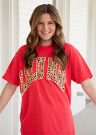 LULU MAC | Leopard | Paprika | Short Sleeve - LULU MAC Short Sleeve - Jimberly's Boutique - Olive Branch - Mississippi