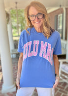 LULU MAC | Polka Dot | Flo Blue | Short Sleeve - LULU MAC Short Sleeve - Jimberly's Boutique - Olive Branch - Mississippi