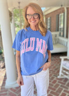 LULU MAC | Polka Dot | Flo Blue | Short Sleeve - LULU MAC Short Sleeve - Jimberly's Boutique - Olive Branch - Mississippi