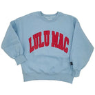 LULU MAC Sweatshirt - Light Blue/Red Stitch - LULU MAC Sweatshirt -Jimberly's Boutique-Olive Branch-Mississippi