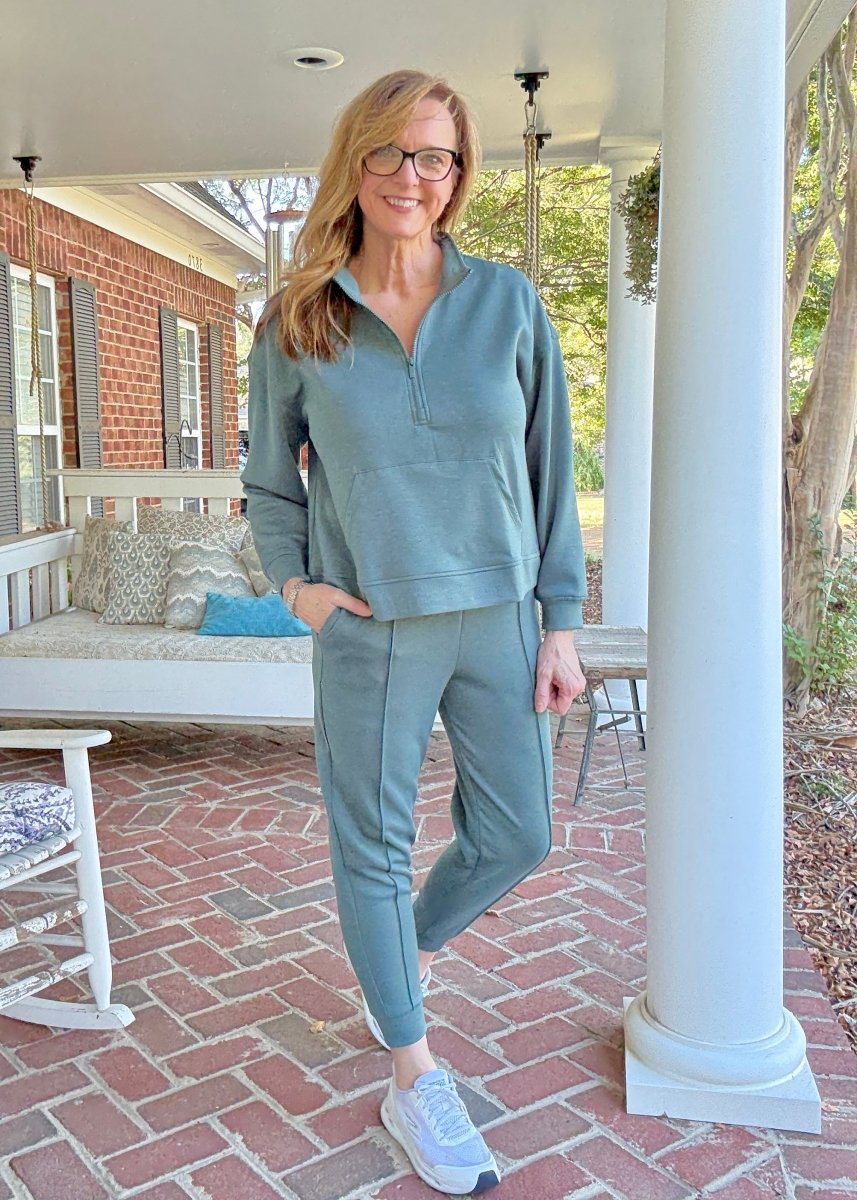 Luna Jogger Set - Ash Jade - jogger set - Jimberly's Boutique - Olive Branch - Mississippi