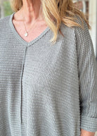 Macie 3/4 Sleeve Sweater - Lt Olive - sweater -Jimberly's Boutique-Olive Branch-Mississippi