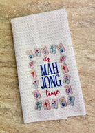 Mah Jong Time Tea Towel - tea towel - Jimberly's Boutique - Olive Branch - Mississippi