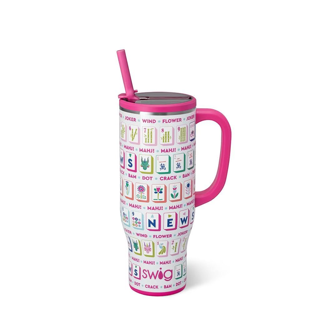 Mahjong 30oz Mega Mug | Swig - Swig Tumbler -Jimberly's Boutique-Olive Branch-Mississippi