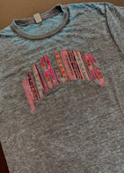 MAHJONG Acid Wash Applique Tshirt - Tshirt - Jimberly's Boutique - Olive Branch - Mississippi