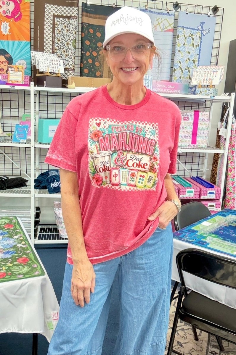 Mahjong & Diet Coke Graphic Tee - Graphic Tee -Jimberly's Boutique-Olive Branch-Mississippi