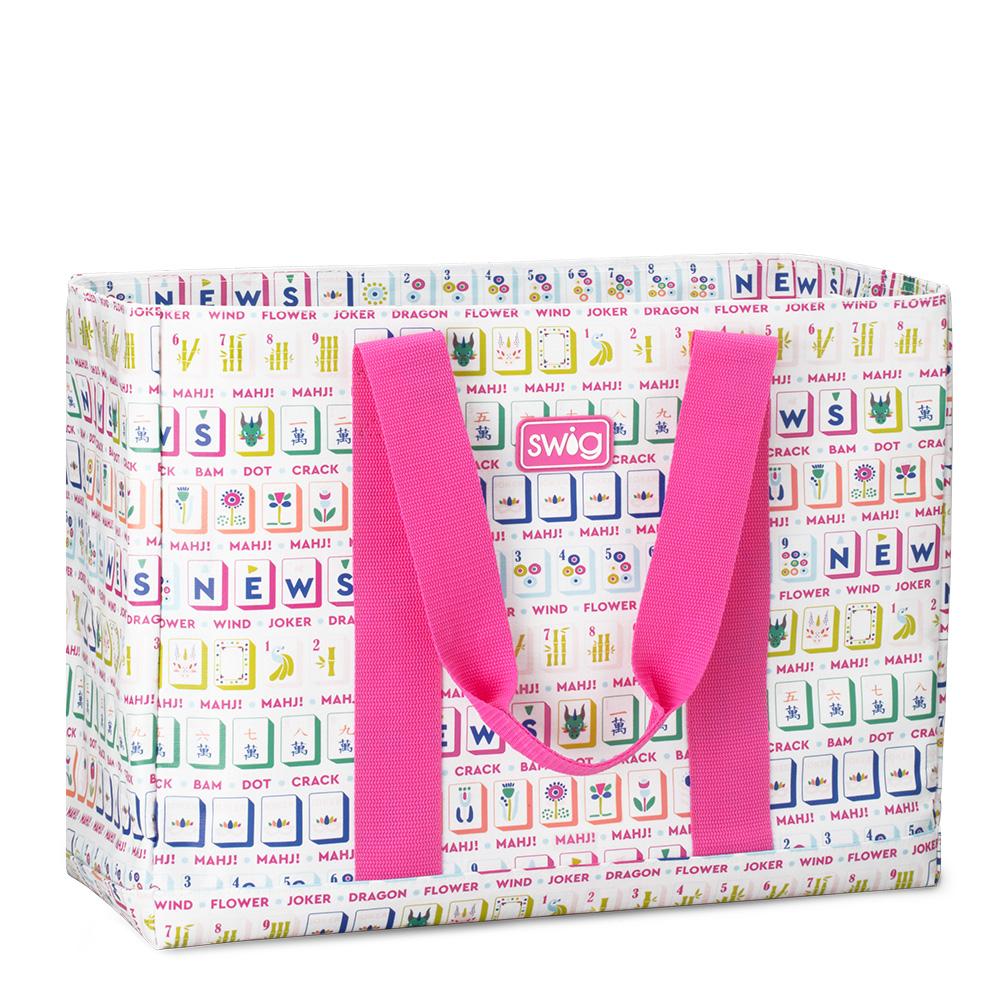 Mahjong Jumbo Tote Bag | Swig - Jimberly's Boutique-Olive Branch-Mississippi