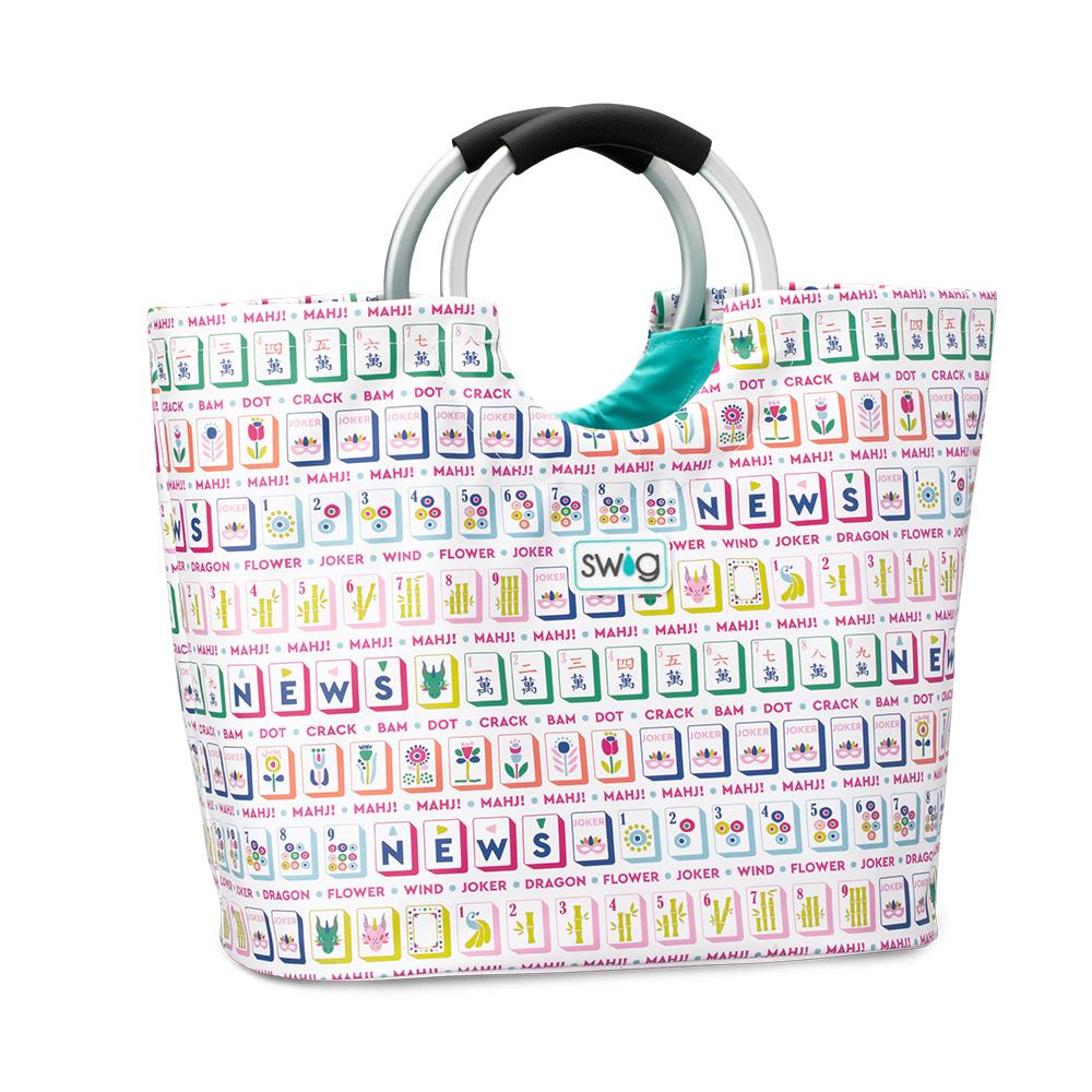 Mahjong Loopi Tote Bag - Tote bag -Jimberly's Boutique-Olive Branch-Mississippi