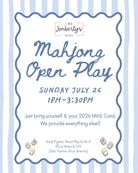Mahjong Open Play | 7/26/26 | Sunday - Mahjong Class -Jimberly's Boutique-Olive Branch-Mississippi