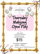 Mahjong Open Play | Thursday Nights in September - Mahjong Class -Jimberly's Boutique-Olive Branch-Mississippi