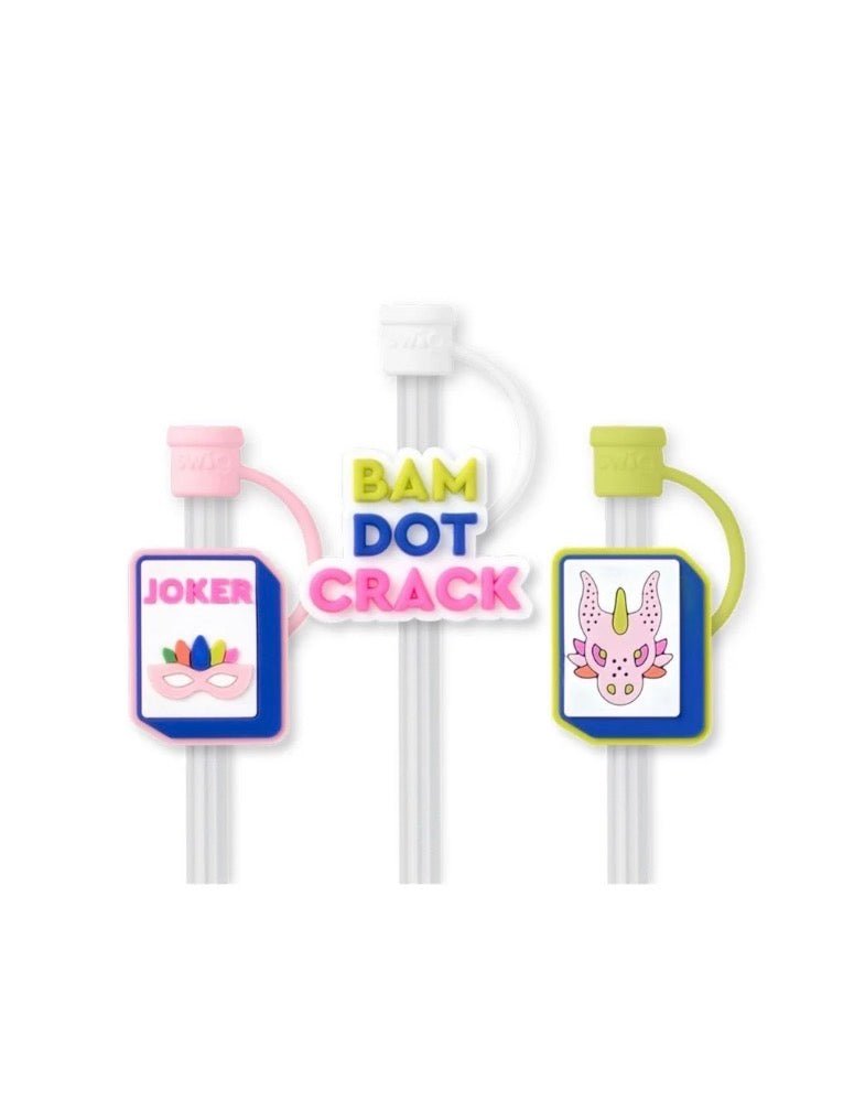 Mahjong Straw Topper Set | Swig - Straw topper -Jimberly's Boutique-Olive Branch-Mississippi