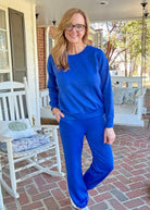 Malibu Set - Royal Blue | Dear Scarlett - jogger set - Jimberly's Boutique - Olive Branch - Mississippi