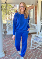 Malibu Set - Royal Blue | Dear Scarlett - jogger set - Jimberly's Boutique - Olive Branch - Mississippi