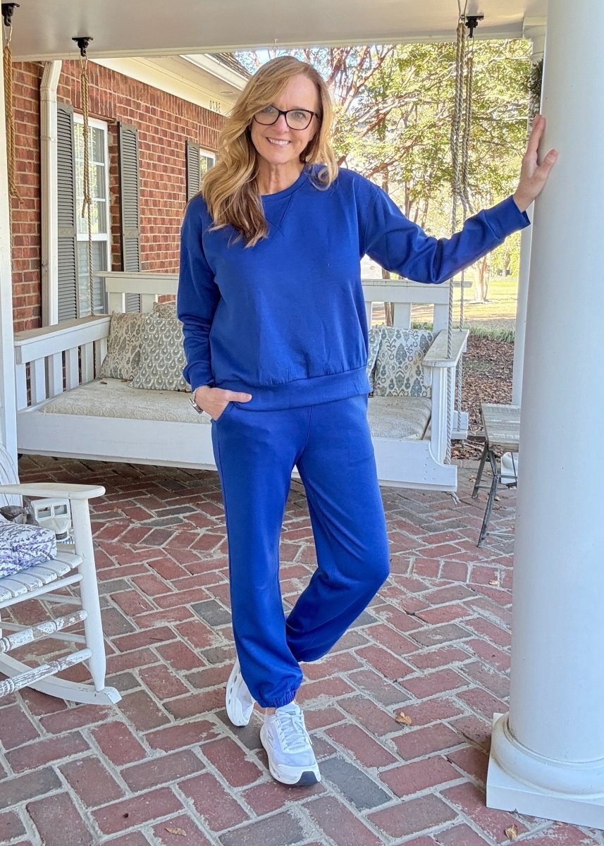 Malibu Set - Royal Blue | Dear Scarlett - jogger set - Jimberly's Boutique - Olive Branch - Mississippi