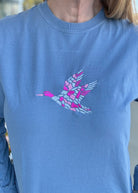 Mallard Embroidered LS Comfort Colors Tee - Embroidered Comfort Colors -Jimberly's Boutique-Olive Branch-Mississippi