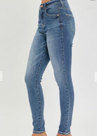 Mid Rise Ankle Skinny Jeans | Risen - risen jeans -Jimberly's Boutique-Olive Branch-Mississippi