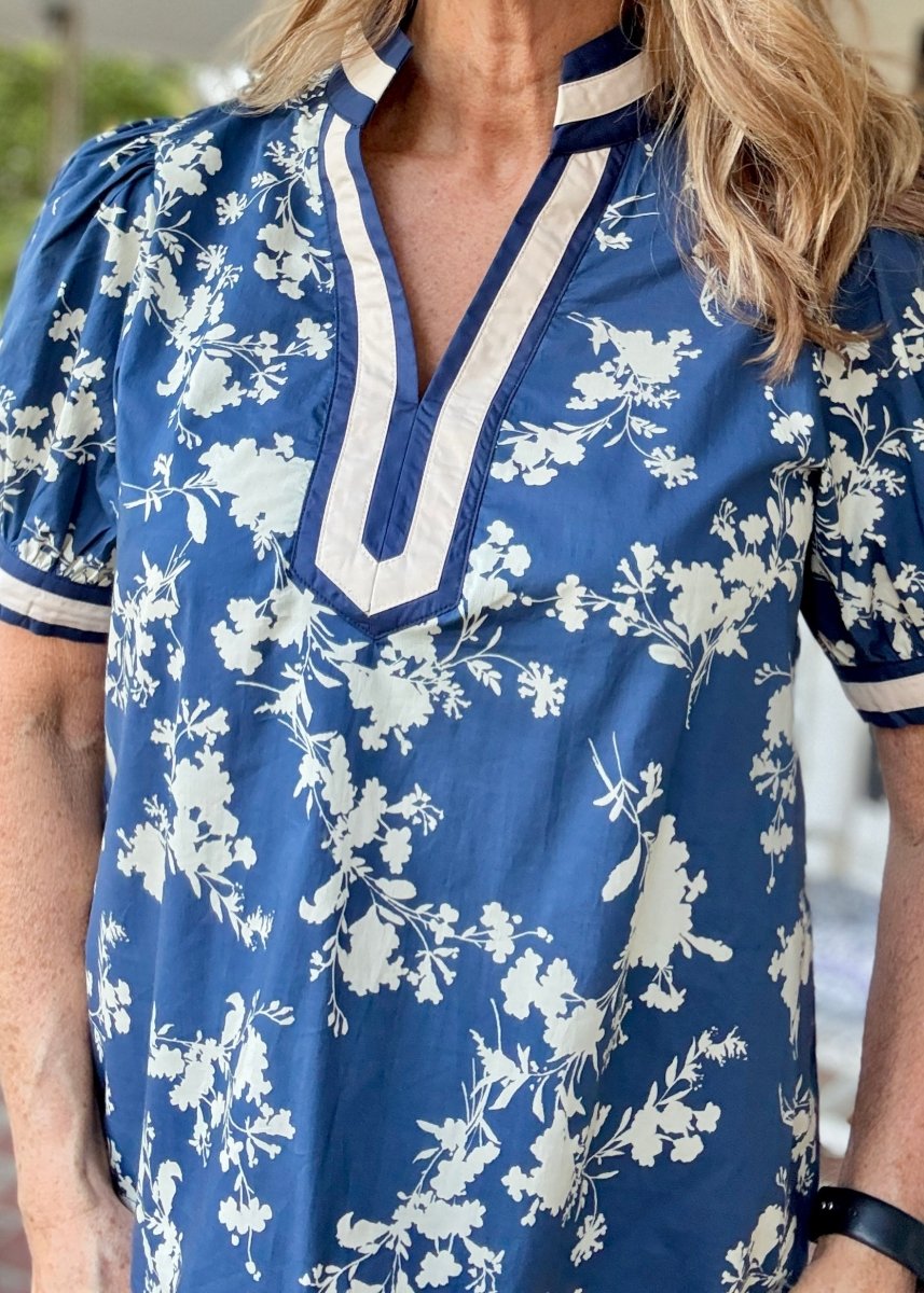 Midnight Botanica Top | Entro - Entro Top - Jimberly's Boutique - Olive Branch - Mississippi