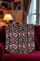 Midnight Garden Floral Tote Bag - Jimberly's Boutique - Olive Branch - Mississippi