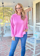 Millie Scuba Pullover - Candy Pink - pullover - Jimberly's Boutique - Olive Branch - Mississippi