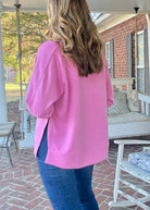 Millie Scuba Pullover - Candy Pink - pullover - Jimberly's Boutique - Olive Branch - Mississippi