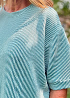 Mindy Ribbed Short Set - Jade - short set - Jimberly's Boutique - Olive Branch - Mississippi