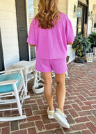 Mindy Ribbed Short Set - Spring Violet | Zenana - short set - Jimberly's Boutique - Olive Branch - Mississippi