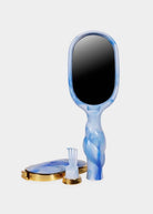 Mini Boar Brush – Tide & True Blue | TELETIES - Teleties Hair Brush -Jimberly's Boutique-Olive Branch-Mississippi