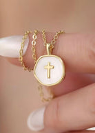 Mini Cross Pendant Necklace - Necklace - Jimberly's Boutique - Olive Branch - Mississippi