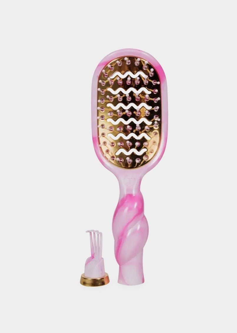 Mini Vented Brush – Pinch Me Pink | TELETIES - Teleties Hair Brush -Jimberly's Boutique-Olive Branch-Mississippi