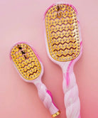 Mini Vented Brush – Pinch Me Pink | TELETIES - Teleties Hair Brush -Jimberly's Boutique-Olive Branch-Mississippi