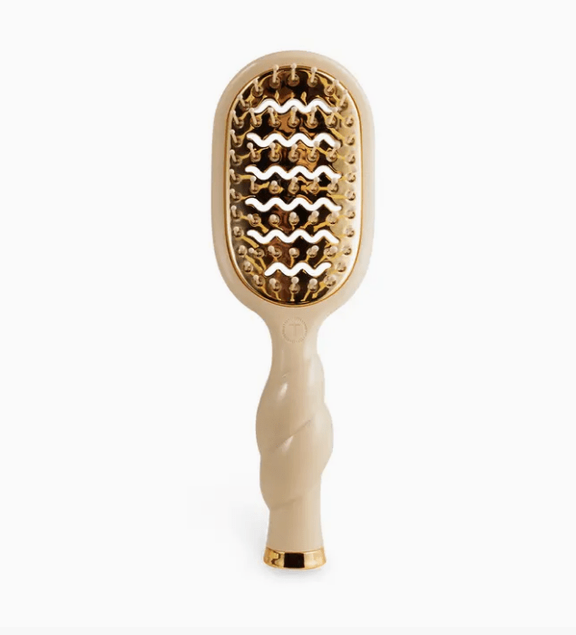 Mini Vented Brush – Tan | TELETIES - Teleties Hair Brush - Jimberly's Boutique - Olive Branch - Mississippi
