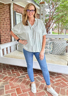 Minty Fresh Striped Top | Umgee (Reg & Plus Sizes) - Jimberly's Boutique - Olive Branch - Mississippi