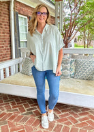 Minty Fresh Striped Top | Umgee (Reg & Plus Sizes) - Jimberly's Boutique - Olive Branch - Mississippi