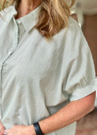 Minty Fresh Striped Top | Umgee (Reg & Plus Sizes) - Jimberly's Boutique - Olive Branch - Mississippi