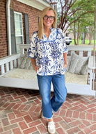 Moody Blues Top | Umgee - Umgee Top -Jimberly's Boutique-Olive Branch-Mississippi