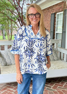 Moody Blues Top | Umgee - Umgee Top -Jimberly's Boutique-Olive Branch-Mississippi